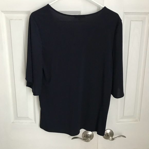 Navy Blouse - Picture 2 of 3